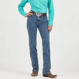 Wrangler Women's Cowboy Cut Slim Fit Stretch Jean Size 11/12 36 Long